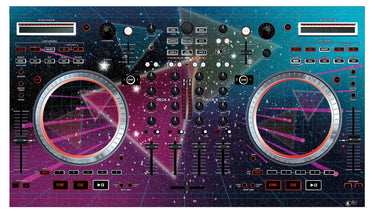 Numark NS 6 Skin 80s Synth